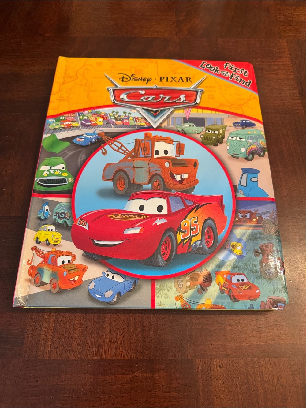 Disney Pixar Cars First Look and Find Book Search Point and Match